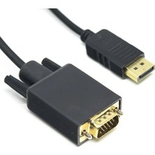 Mbb E-Ticaret Dark DK-CB-DPXVGAL180 1.8mt Dısplay Port To VGA Dönüştürücü Kablo