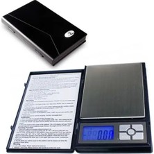 Mbb E-Ticaret Diamond Dijital Göstergeli Notebook Hassas Kuyumcu Terazisi (500 Gr-0.01))