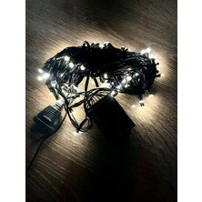 Mbb E-Ticaret 10M 100 LED Damla Uçlu Gün Işığı Siyah Kablo Mz-17-3