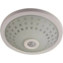 Mbb E-Ticaret Nisaluce E-2002 Tan Armatür ( Camlı  Kafes ) ( 360° Hareket Sensörlü=5mt Aı ) (2 Adet E27 Ampul Duylu )*12