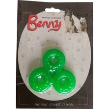 Mbb E-Ticaret Benny Köpek Oyuncağı Üçlü H 9 x 9 cm Yeşil