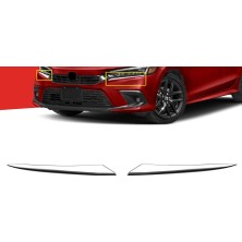 Ns Nilser Auto Parts Honda Civic Fe1 Ön Far Alt Çıta Krom Sağ Sol Set 2021>