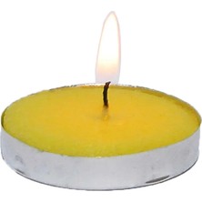 Mbb E-Ticaret Tea Lights Sarı Mum 5 Li 1 Paket