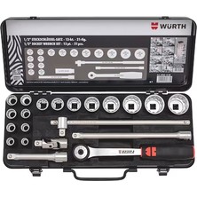 Würth Lokma Seti 21 Parça 1/2 Inch