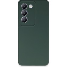 Mbb E-Ticaret V30 Lite 4g Kılıf First Silikon - Koyu Yeşil