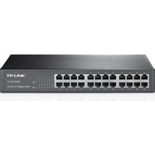 Mbb E-Ticaret Tp-Lınk TL-SF1024D 24 Port 10/100 Metal Kasa Rackmount Swıtch