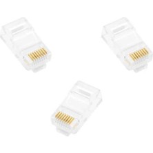 Mbb E-Ticaret Frısby FNW-RJ4530N RJ45 Cat5 Konnektor (Gold Plated)