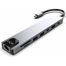 Mbb E-Ticaret Inca Itpc-7 Type-C Hub X8COMBO Çoklayıcı