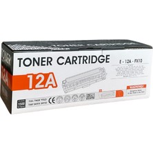 Mbb E-Ticaret Etoner Hp E-12A - Q2612A-1010 - FX10 - 103-303-703 Laser Toner 1,5k