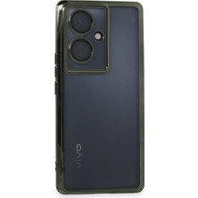 Mbb E-Ticaret V29 Lite Kılıf Razer Lensli Silikon - Yeşil