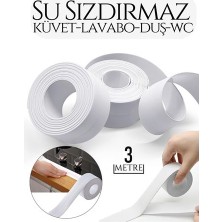 Mbb E-Ticaret Su Geçirmez Küvet Lavabo Duş Bandı 3 Metre Flexia Design 716468