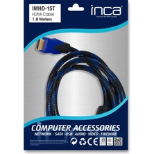 Mbb E-Ticaret Inca IMHD-15T 1,8mt 4K HDMI Kablo