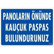 Mbb E-Ticaret Elektrik Panosu Levhası 25X35 KOD:1128