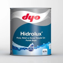 Mbb E-Ticaret Hidrolüx 0,75 Litre Beyaz Su Bazlı Ahşap Metal Boyası