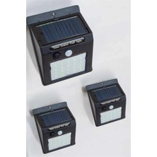 Epilons Güneş Enerjili Bahçe Lambası Solar Gece Aydınlatma Sensörlü Lamba
