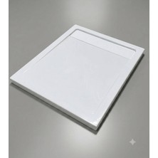 Pano - 90X110 cm Monoflat Duş Teknesi Beyaz Outlet - OPLO0008-