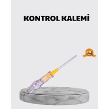 Epilons 110-220V Elektrik Test Kalemi Korozyona Dayanıklı Nikel Kaplamalı