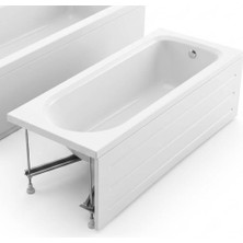 Panelduş - Aria 234 Küvet 170X70 cm Ayaklı, Ön Panelli Beyaz Outlet - CUBKVT023-