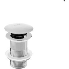 Fontana - Krom Sifon Üst Takımı (Tahliye Deliksiz) - Dr-04