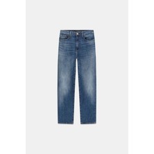 Guess Newy Kadın Mom Fit Jean