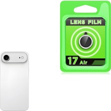 Tekno Grup Iphone 17 Air Kamera Lens Koruyucu Cl-07 - Gümüş