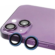 Tekno Grup Iphone 14 Plus Kamera Lens Koruyucu Cl-07 - Lacivert