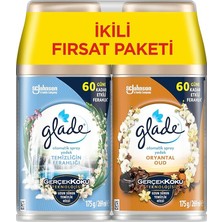 Altes Grup Otomatik Sprey Yedek Ikili, Temizliğin Ferahlığı ve Oryantal Oud, 2X269 ml