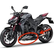 Ada Plastik Kawasaki ZR1000 Motor Alt Muhafaza Sol Taraf 55028049545W