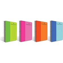 Altes Grup Bicolor Spiralli Defter, A4, 80 Yaprak, 70G Kağıt, Çizgili, Dayanıklı Pp Kapak, Asorti Renkler, Kullanışlı ve Şık Tasarım, Tekli Paket