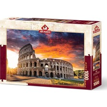 Altes Grup Puzzle Colosseum'da Gün Batımı 1000 Parça Puzzle