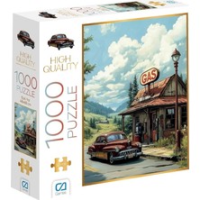 Altes Grup Games Eski Yol 1000 Parça 2,2mm Kalınlık 48X68CM Profesyonel Hobi Puzzle Yapboz Serisi