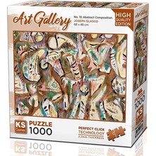Altes Grup Games 1000 Parça No.10 Abstract Composition Puzzle