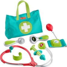 Altes Grup Doktor Seti Okul Öncesi Çağdaki 3 Yaş ve Üzeri Çocuklar Için 7 Parçadan Oluşan Fisher-Price Doktor Seti Doktor Oyuncakları HYH26