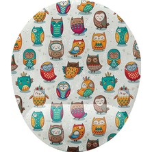 Altes Grup Baykuşlar Bilek Destekli Mouse Pad