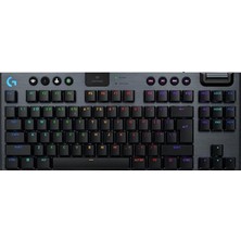 Altes Grup G G915 x Lıghtspeed Tkl Düşük Profilli Kablosuz Oyun Klavyesi, Çift Katmanlı Pbt Tuş Kapakları, Programlanabilir Tuşlar Rgb Arka Aydınlatma, Alüminyum Kaplama, Pc/mac Uyumlu, Ingilizce, Siyah