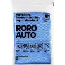 Altes Grup Mikrofiber Oto Cam Bezi 50X70 Mavi