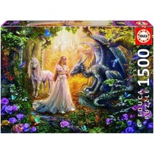 Altes Grup Puzzle 1500 Parça Dragon Prences &unıcorn 17