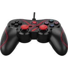 Altes Grup Rampage SG-R601 Ps3/pc Kırmızı USB 1.8m Joypad
