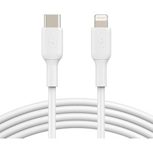 Altes Grup Usb-C - Lightning Kablosu (Hızlı Şarj Kablosu) Hızlı Şarj Mfi Sertifikalı Usb-C Kablosu (Beyaz, 1 M)