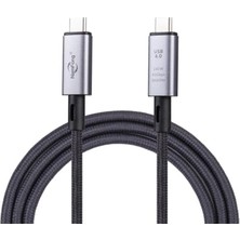 Altes Grup 1mt USB 4.0 240W Thunderbolt Type-C To Type-C Şarj, Data ve 8k 60Hz Görüntü Aktarım Kablosu
