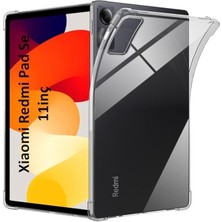 Altes Grup Redmi Pad Se 11INÇ ile Uyumlu Kılıf Darbelere Dayanıklı Şeffaf Kapak Renksiz