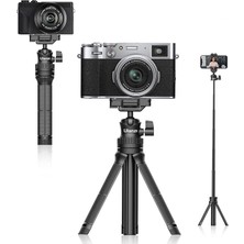 Altes Grup Mt-34 Çok Fonksiyonlu Uzatılabilir Tripod, Siyah