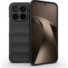 M.TK Moveteck Xiaomi Mi 17T Pro Uyumlu Kılıf Kamera Korumalı Içi Kadife Dokulu Dalgalı Yumuşak Silikon Kapak