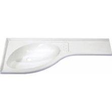 Comet Abs Sol Eviye Lavabo 840X375 mm