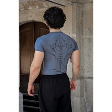 Liber Cyber Bones - Compression Tshirt