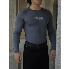 Liber Batman - Uzun Kollu Compression Tshirt