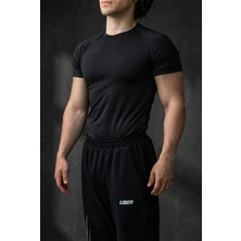 Liber Kısa Kol Basic Compression Tshirt