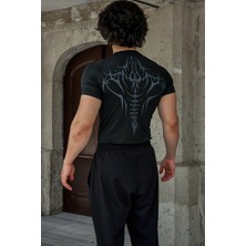 Liber Cyber Bones - Compression Tshirt