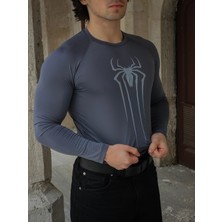 Liber Spider - Uzun Kollu Compression Tshirt