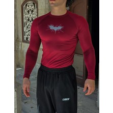 Liber Batman - Uzun Kollu Compression Tshirt